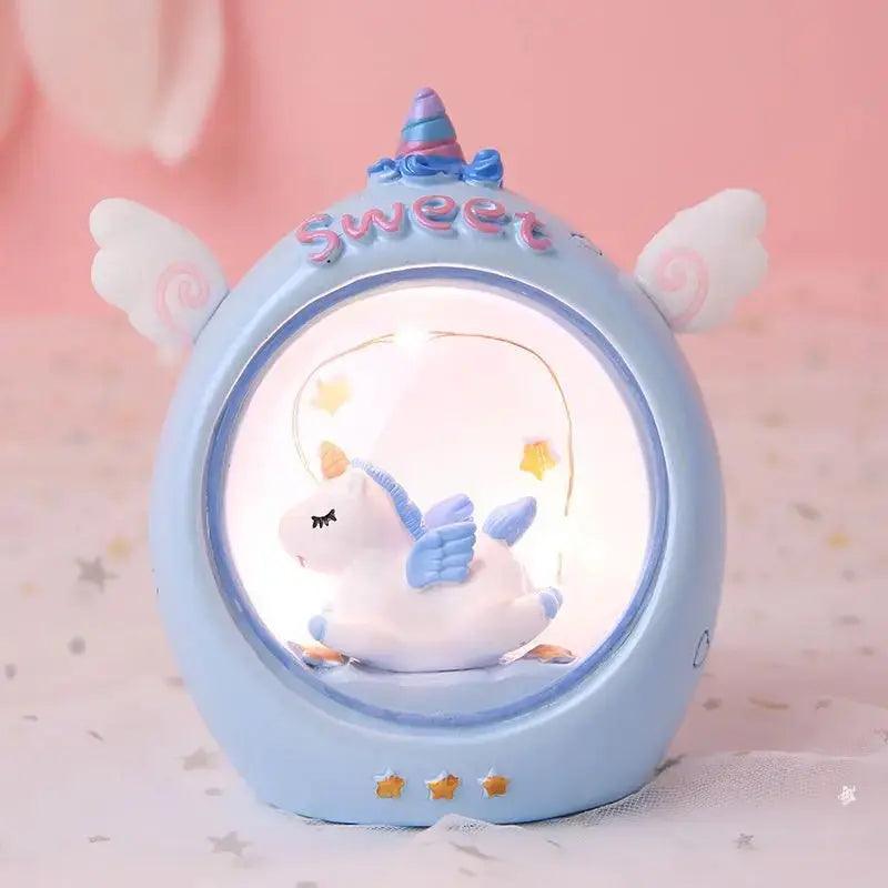 Lampe Chevet Licorne - Veilleuse de rêve 