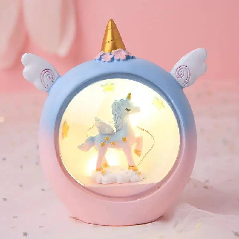 Lampe Chevet Licorne - Veilleuse de rêve 