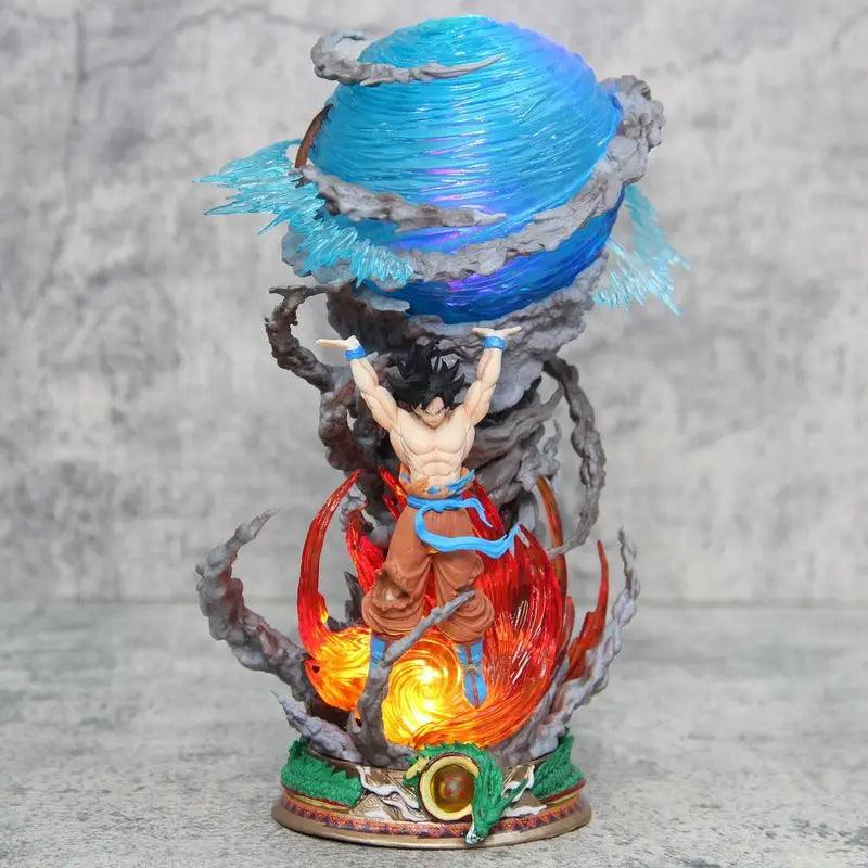 Lampe DBZ Figurine Goku Genkidama Led - Veilleuse de rêve 