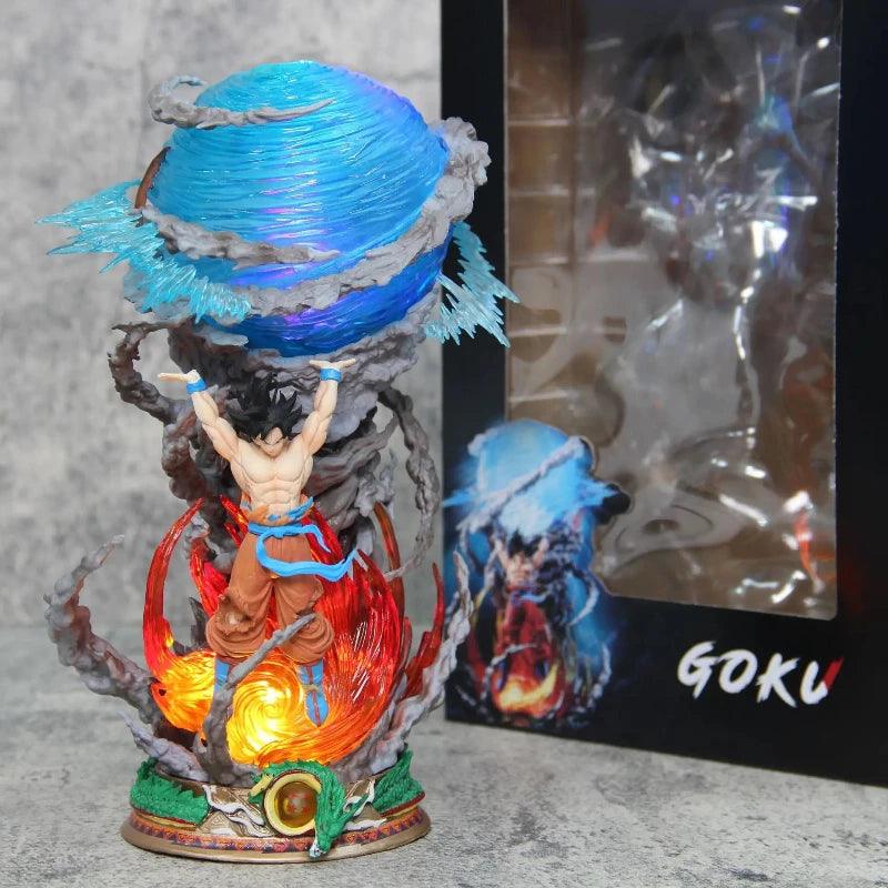 Lampe DBZ Figurine Goku Genkidama Led - Veilleuse de rêve 