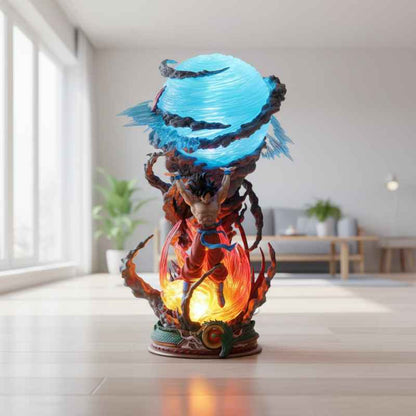 Dragon Ball Figurine Led Son Goku Genkidama
