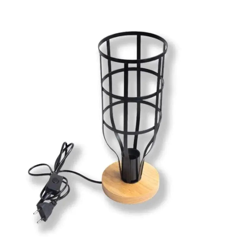 lampe de chevet style scandinave fond blanc