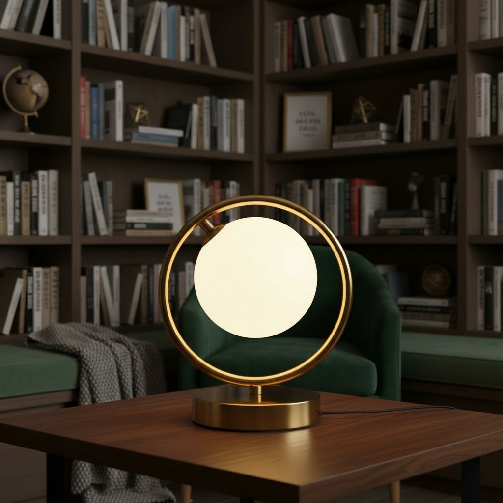 Lampe De Chevet Boule Verre Veilleuse de rêve