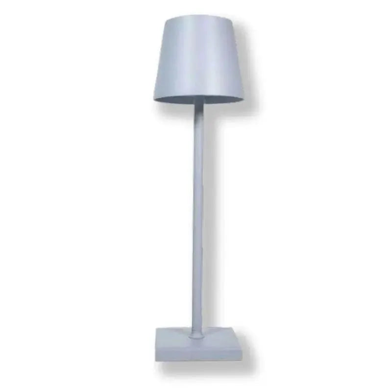 Meilleure lampe de chevet sans fil gris fond blanc