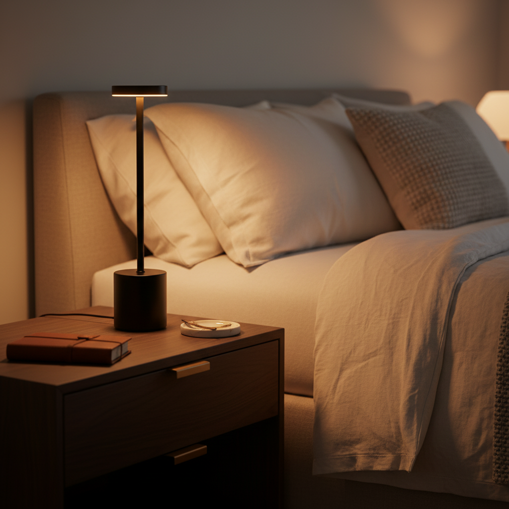 Lampe De Chevet Tactile Sans Fil Design Veilleuse de rêve