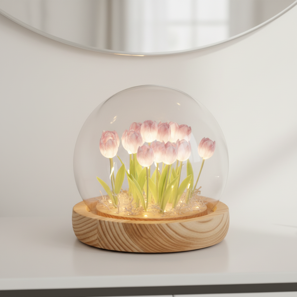 Lampe De Chevet Tulipe Veilleuse de rêve