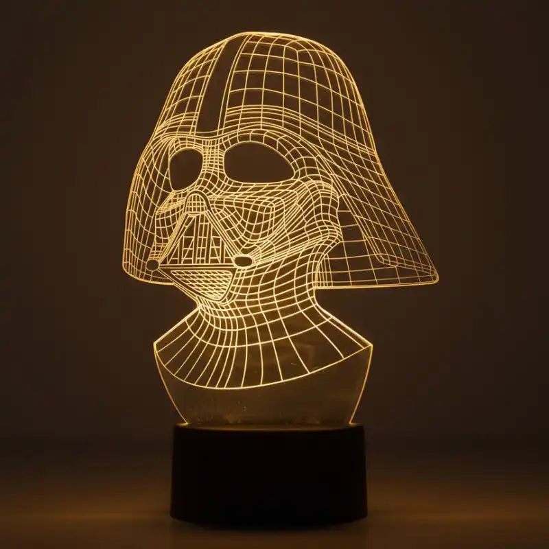 lampe star wars 3D Dark Vador Veilleuse de rêve
