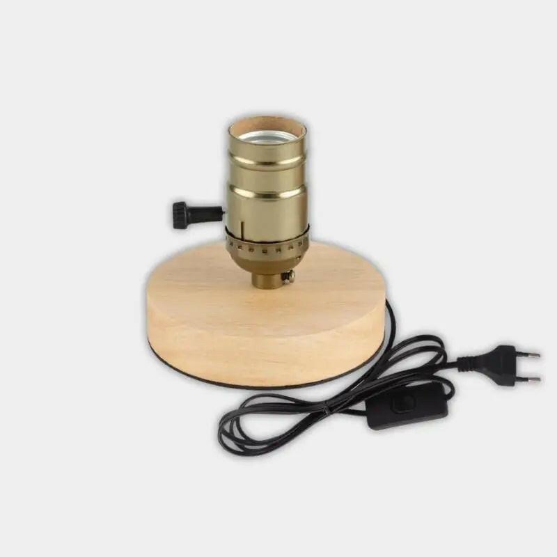 Socle Bois Pour Lampe - Veilleuse de rêve