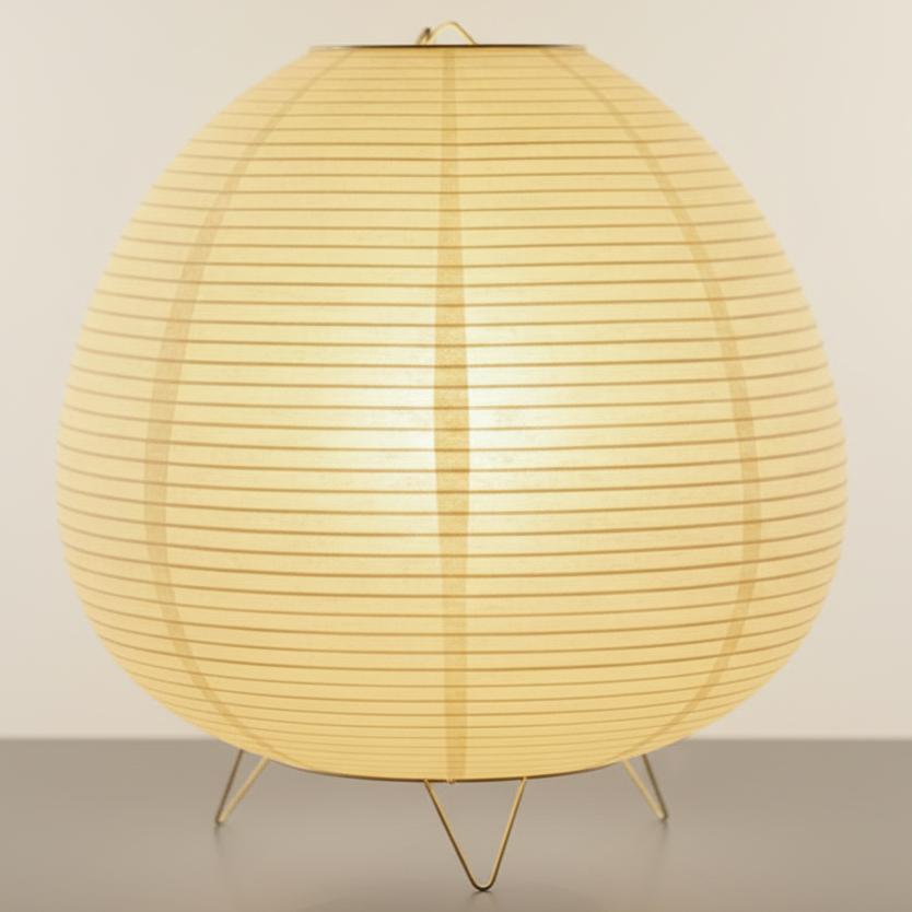 Lampe Japonaise En Papier Akari Elliptique