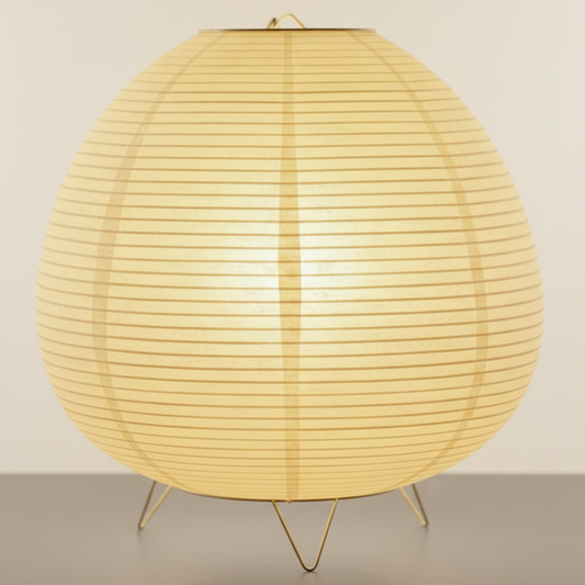 Lampe Japonaise En Papier Akari Elliptique