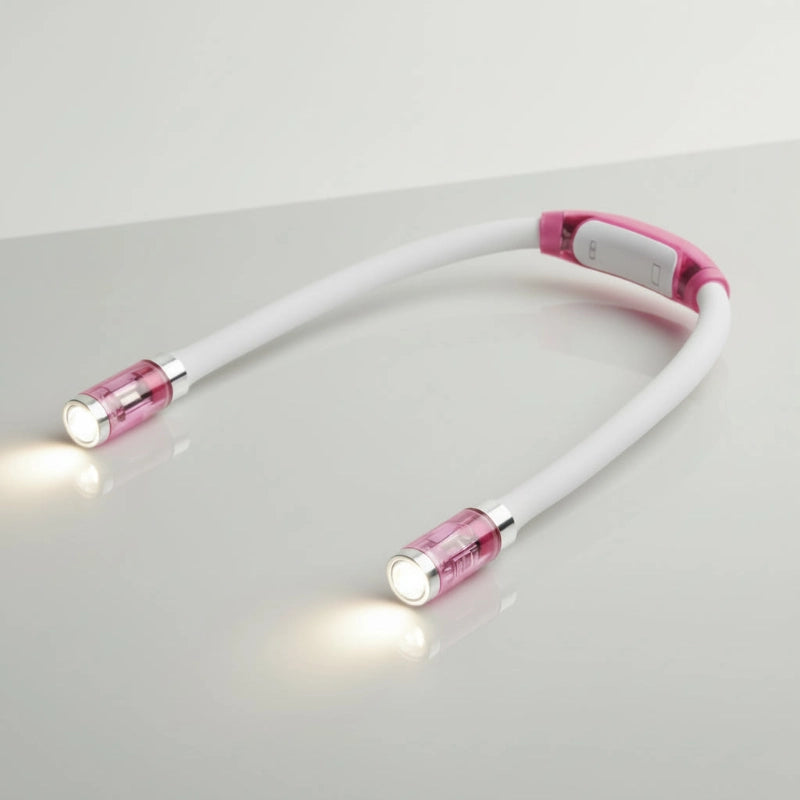 Lampe livre tour de cou pince flexible éclairage ciblé