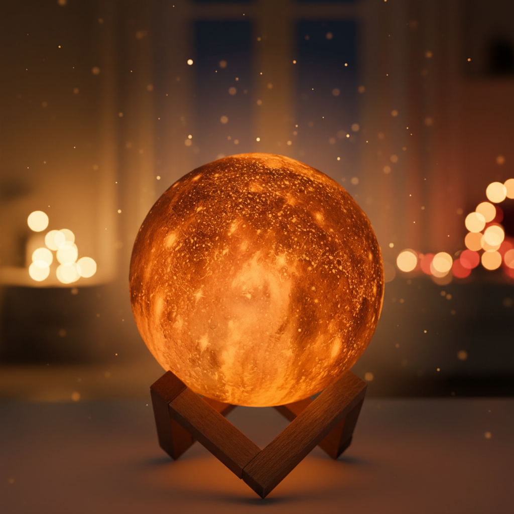 Lampe Led Galaxie | Boule à Poser Veilleuse de rêve