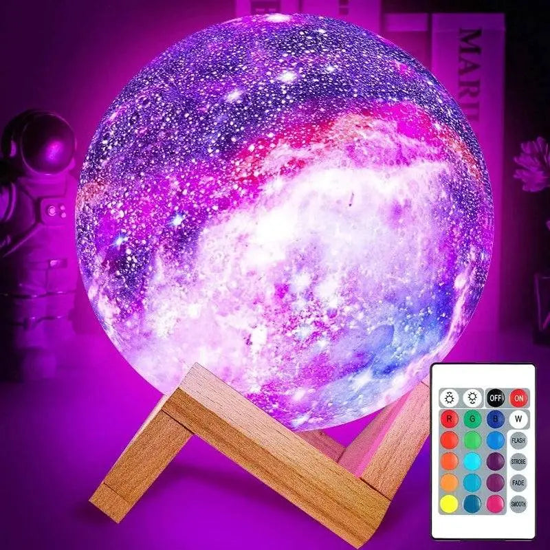 Veilleuse de rêve  Lampe Galaxie | Boule à Poser Veilleuse de rêve Lampe Boule à Poser Lampe Galaxie Veilleuse Rechargeable