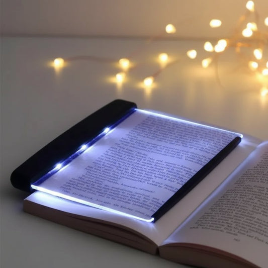 Lampe liseuse pince livre LED rechargeable 3 intensités