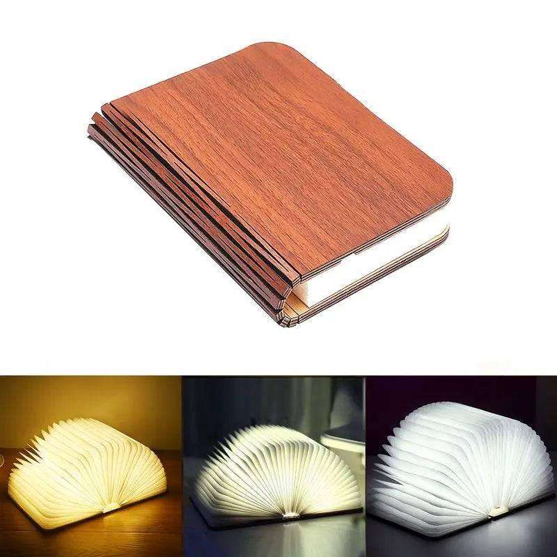 Veilleuse de rêve  Veilleuse Moderne | Livre Ouvert Veilleuse de rêve Lampe De Chevet Bois Lampe de chevet design Veilleuse Moderne Veilleuse Rechargeable