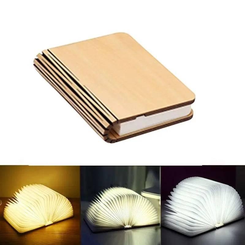 Veilleuse de rêve  Veilleuse Moderne | Livre Ouvert Veilleuse de rêve Lampe De Chevet Bois Lampe de chevet design Veilleuse Moderne Veilleuse Rechargeable