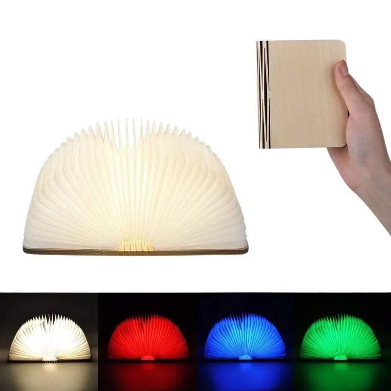 Veilleuse de rêve  Veilleuse Moderne | Livre Ouvert Veilleuse de rêve Lampe De Chevet Bois Lampe de chevet design Veilleuse Moderne Veilleuse Rechargeable