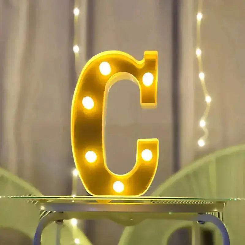 lettre led - Veilleuse de rêve 