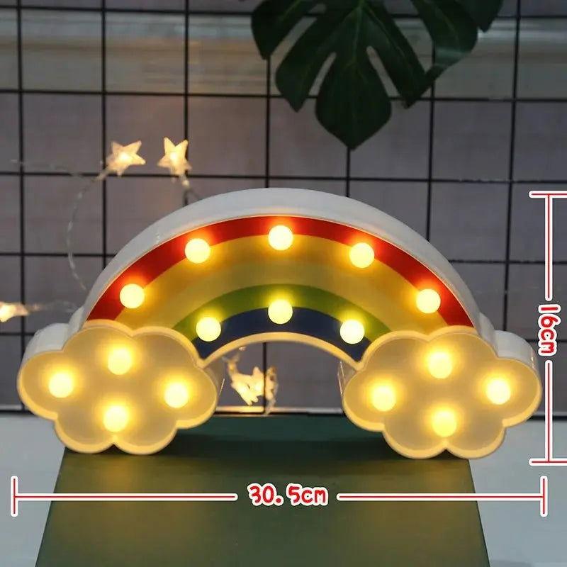 Lampe Lumineuse Lettre - Veilleuse de rêve 