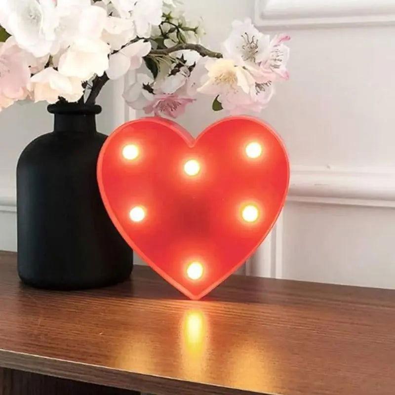 Lampe Lumineuse Lettre - Veilleuse de rêve 