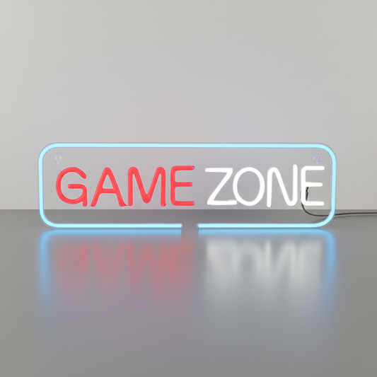 Lampe Neon Gaming Game Zone Veilleuse de rêve