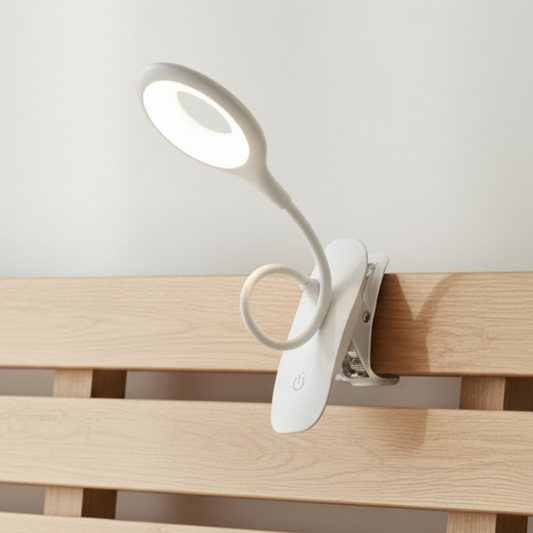 Lampe Pince Tête de Lit Sans Fil