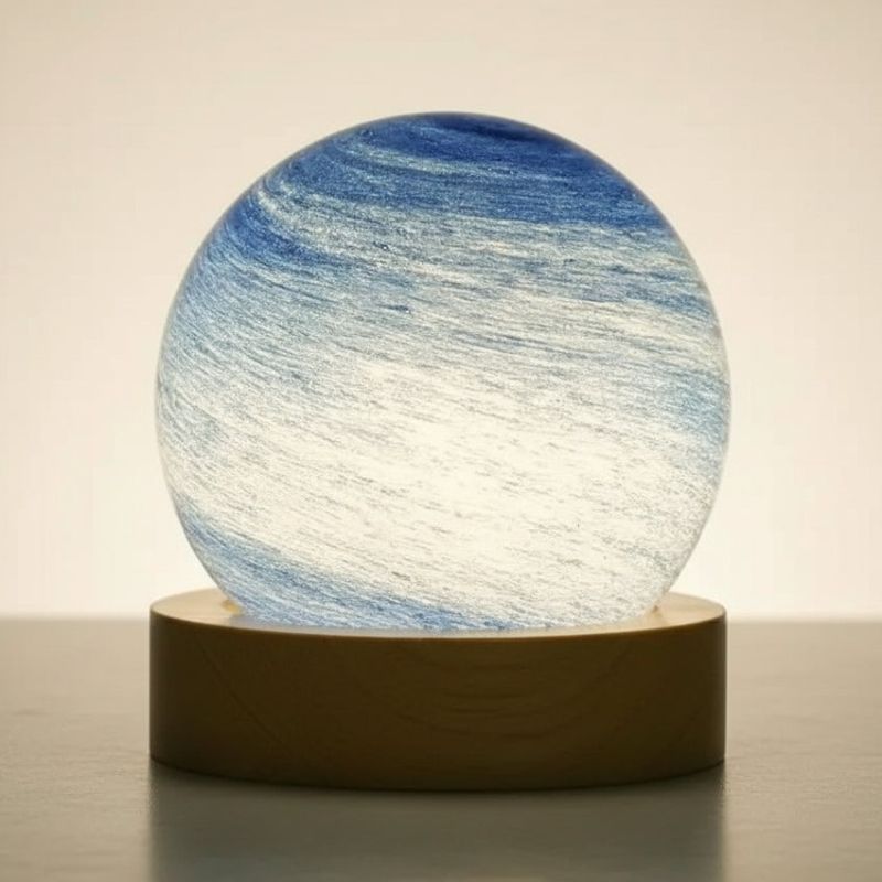 Lampe planète Terre 3D LED USB chambre enfant