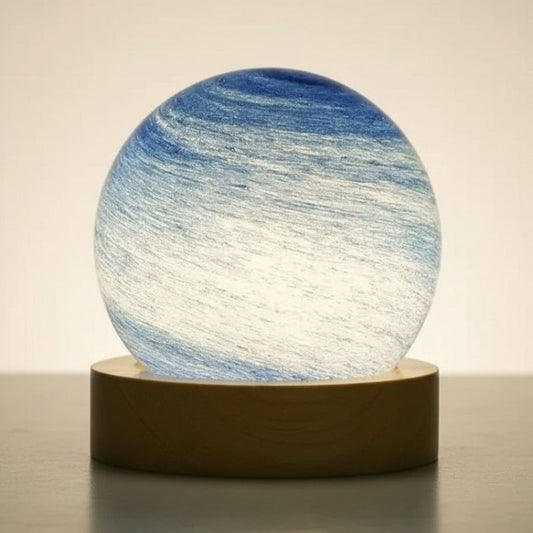 Lampe planète Terre 3D LED USB chambre enfant