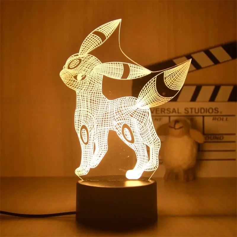 Veilleuse de rêve | Lampe 3D Pokémon | Noctali