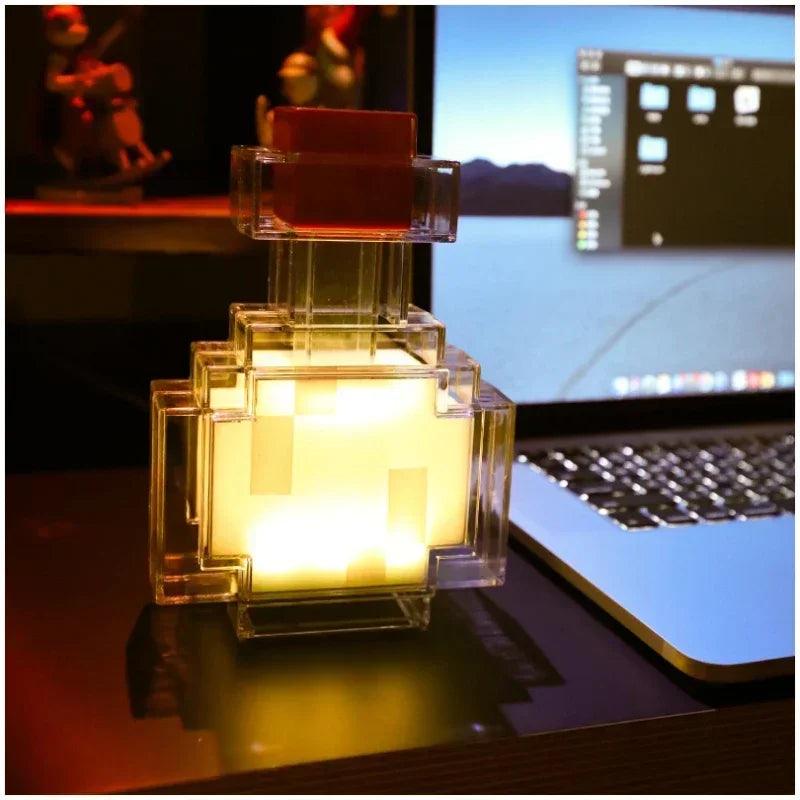 Lampe Potion Minecraft - Veilleuse de rêve 