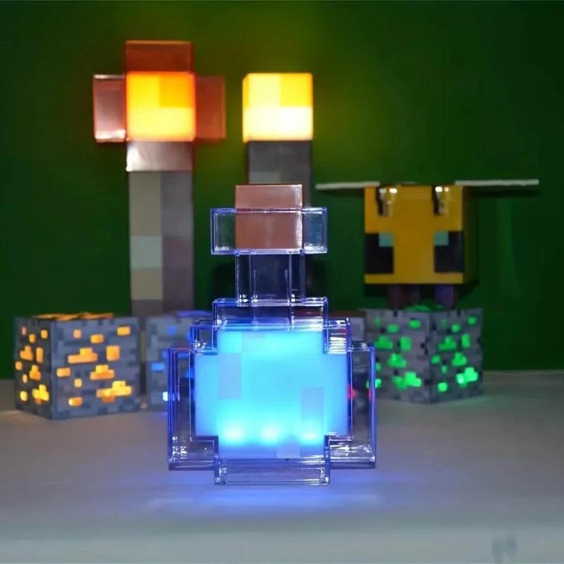 Lampe Potion Minecraft - Veilleuse de rêve 