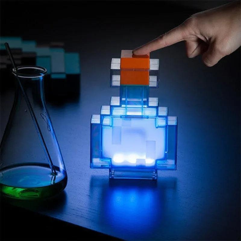 Lampe Potion Minecraft - Veilleuse de rêve 