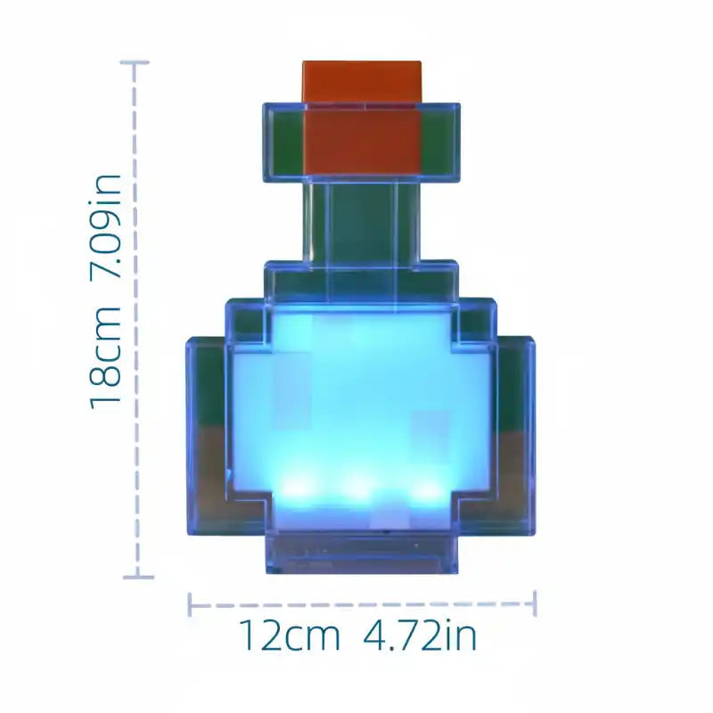 Lampe Potion Minecraft Veilleuse de rêve