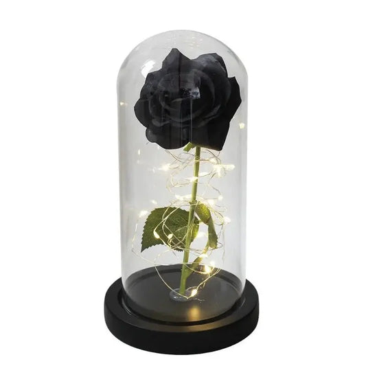 Veilleuse de rêve  | Base Noir Rose Noir