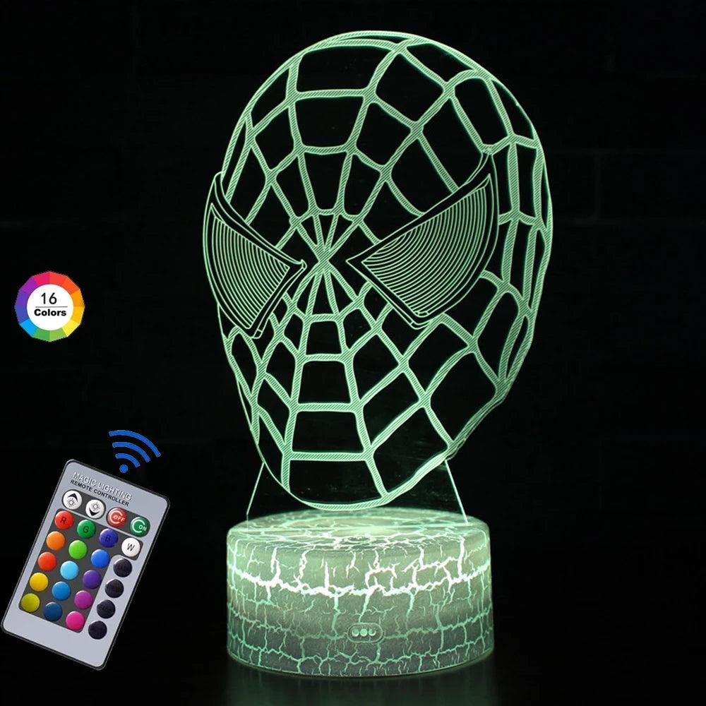 Lampe Veilleuse Enfant Spiderman - Veilleuse de rêve 