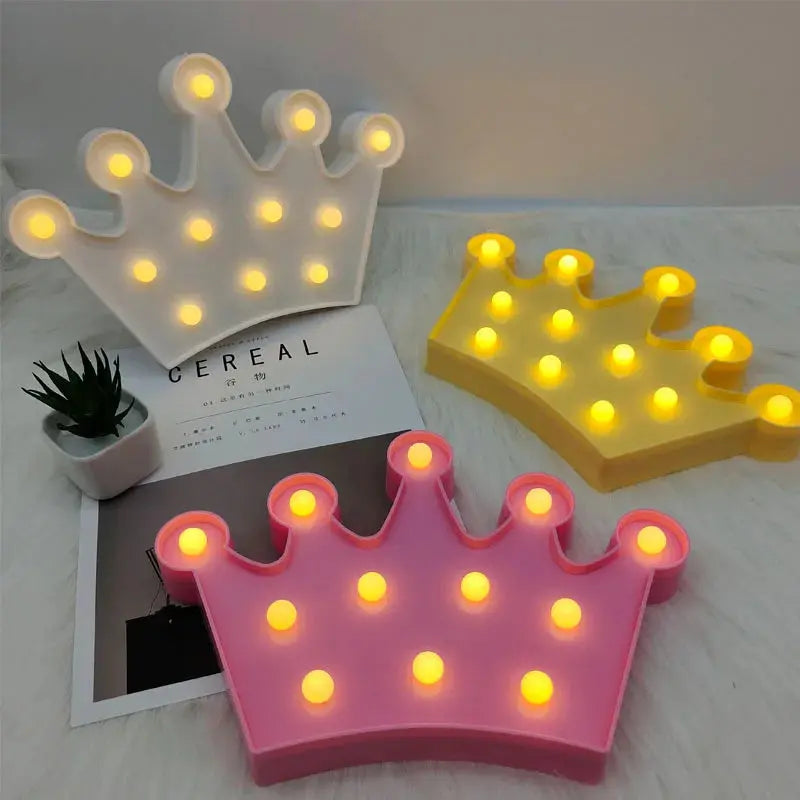 Veilleuse Enfant <br> couronne Led Veilleuse de rêve