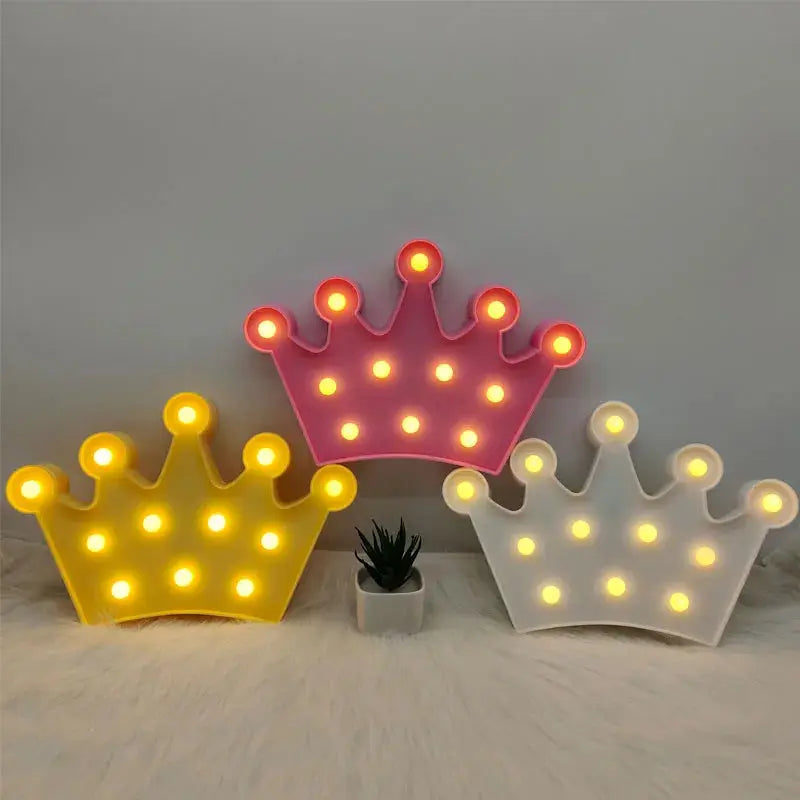 Veilleuse Enfant <br> couronne Led Veilleuse de rêve