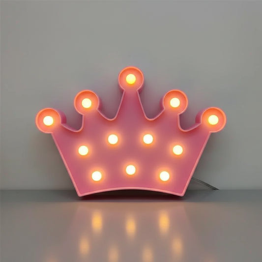 Lampe Veilleuse Led Couronne - Veilleuse de rêve