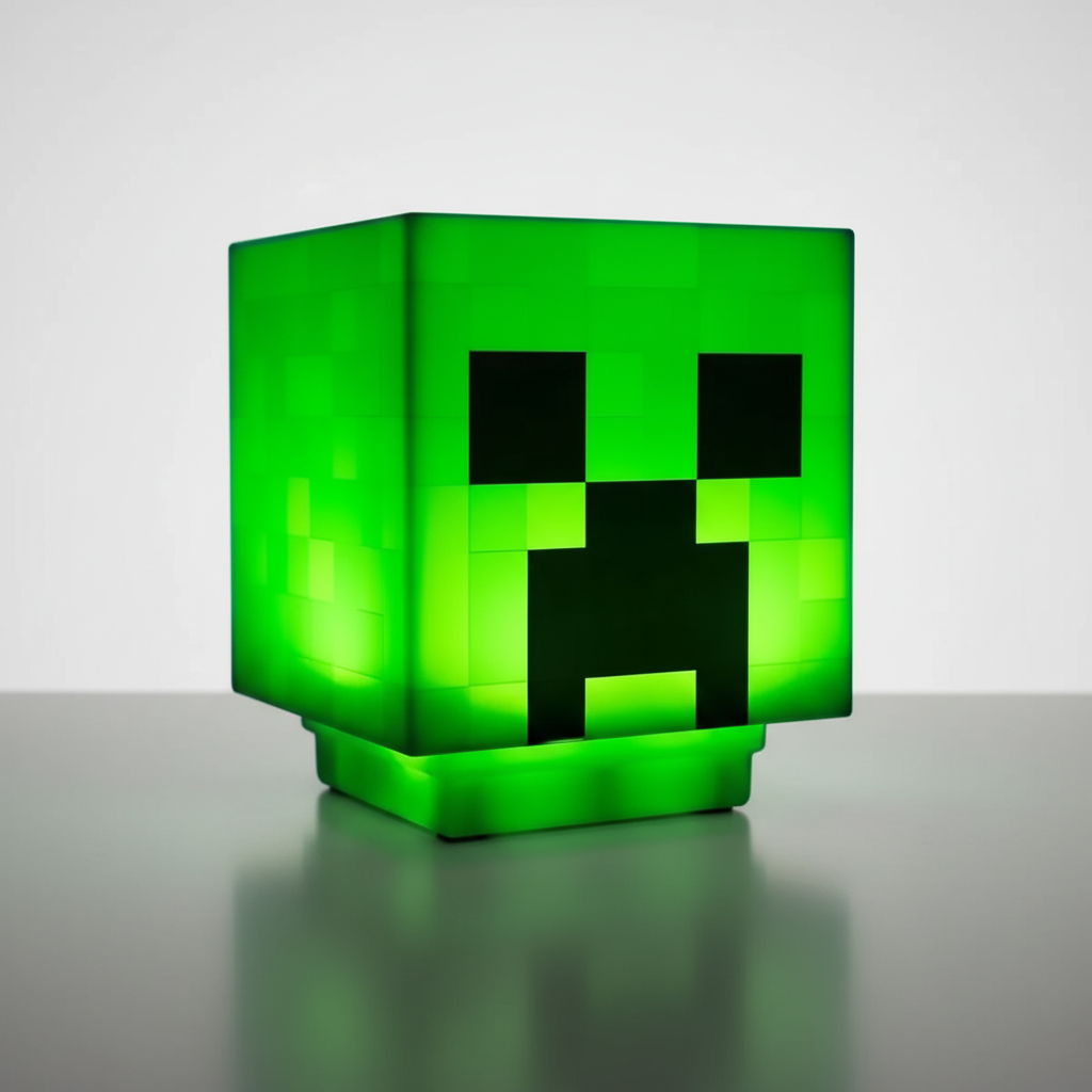Lampe Veilleuse Minecraft Creeper Veilleuse de rêve