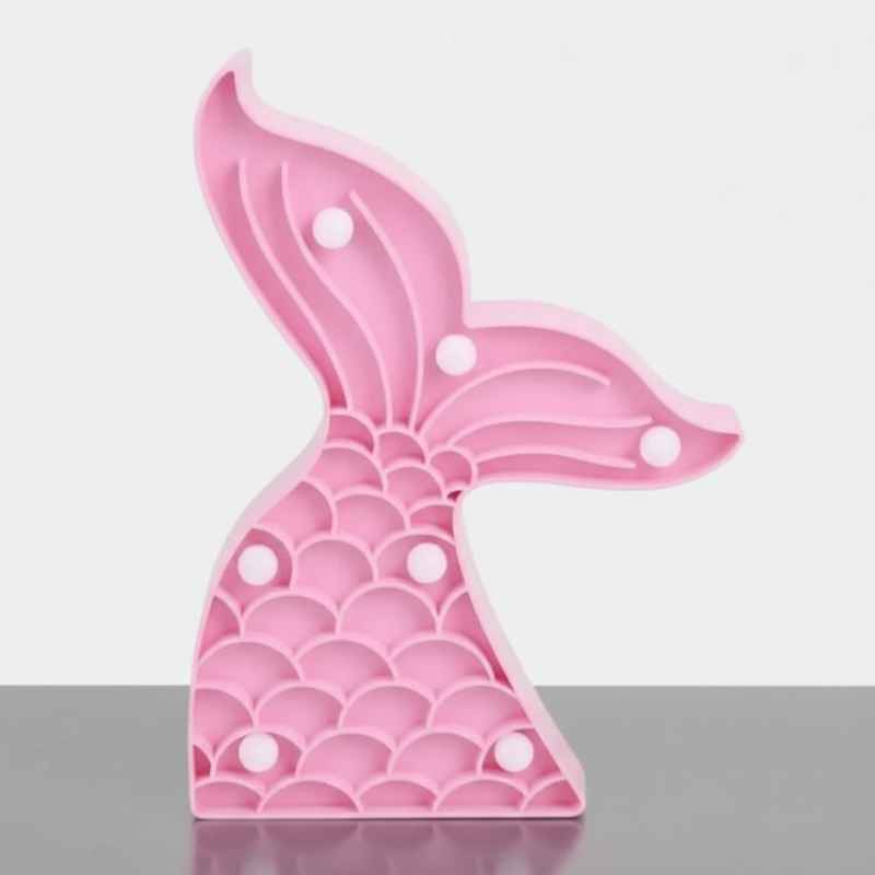 Veilleuse sirène lumineuse à piles diffusant lumière douce apaisante