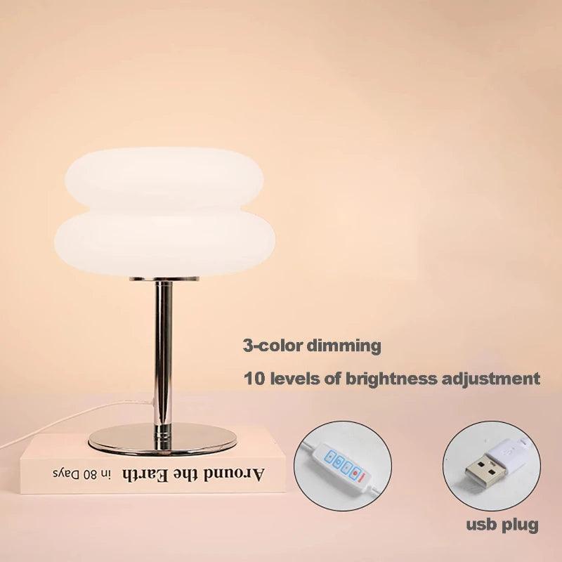 Lampe Verre Champignon - Veilleuse de rêve 