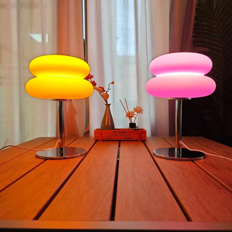 Lampe Verre Champignon - Veilleuse de rêve 