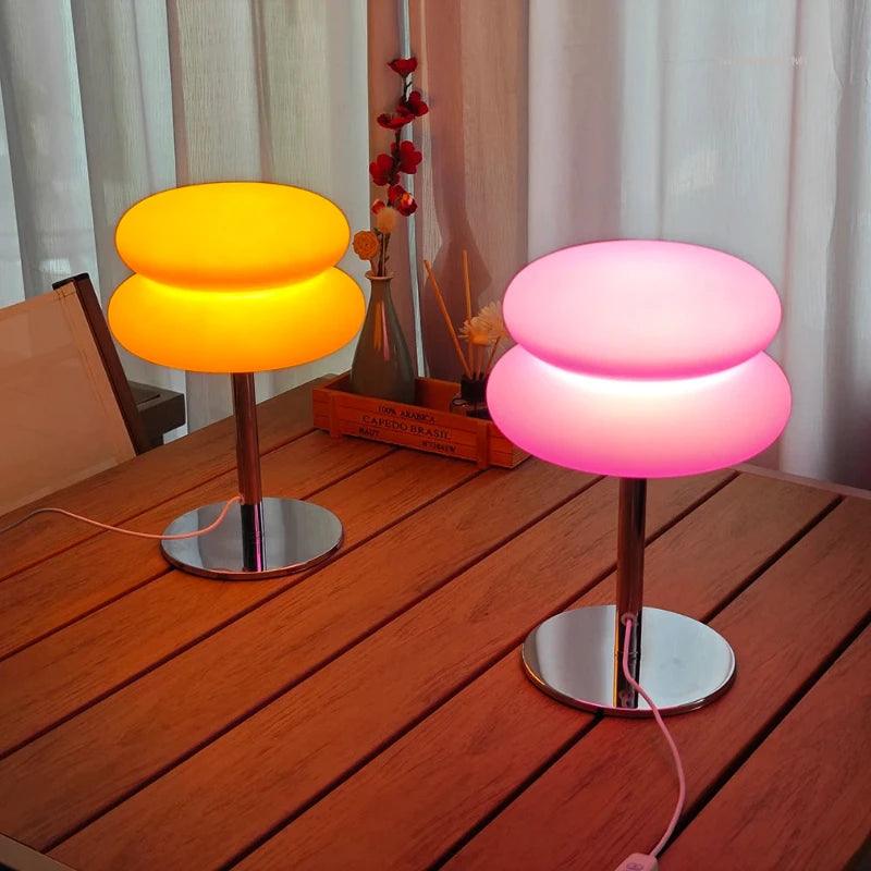 Lampe Verre Champignon - Veilleuse de rêve 