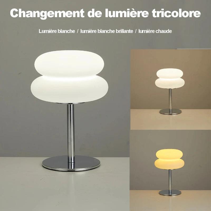 Lampe Verre Champignon - Veilleuse de rêve 