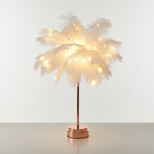Lampe à Plumes - Veilleuse de rêve