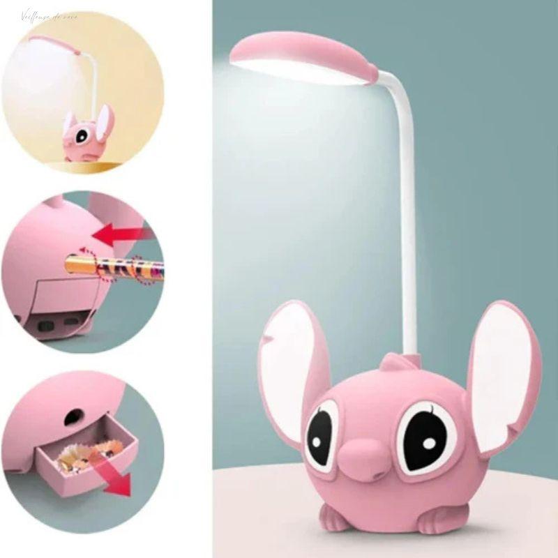 Lampe de Bureau Stitch & Angel - Veilleuse de rêve