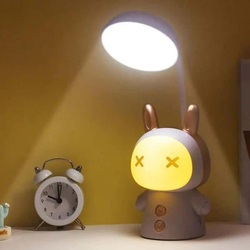 Lampe kawaii bureau enfant fillette lumière LED douce
