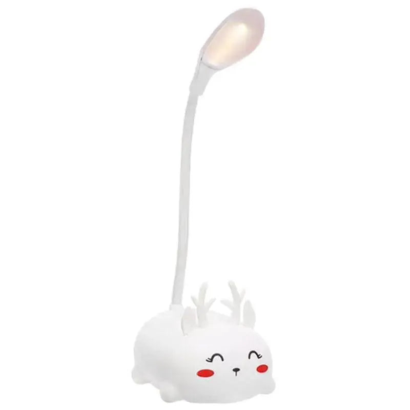 Veilleuse Bébé Cerf Blanc Fond Blanc