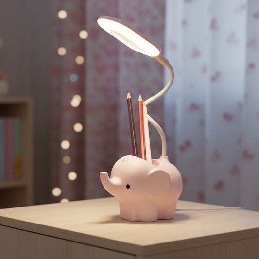 Lampe de Chevet Elephant Sans Fil Rechargeable Veilleuse de rêve
