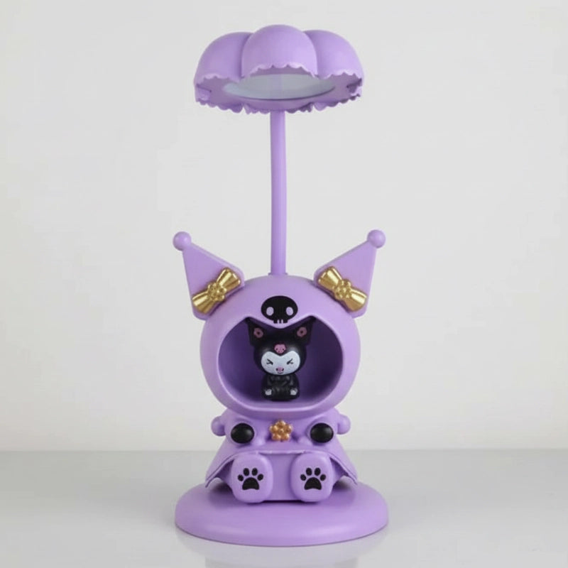 Lampe chevet fillette Kuromi lumière douce LED